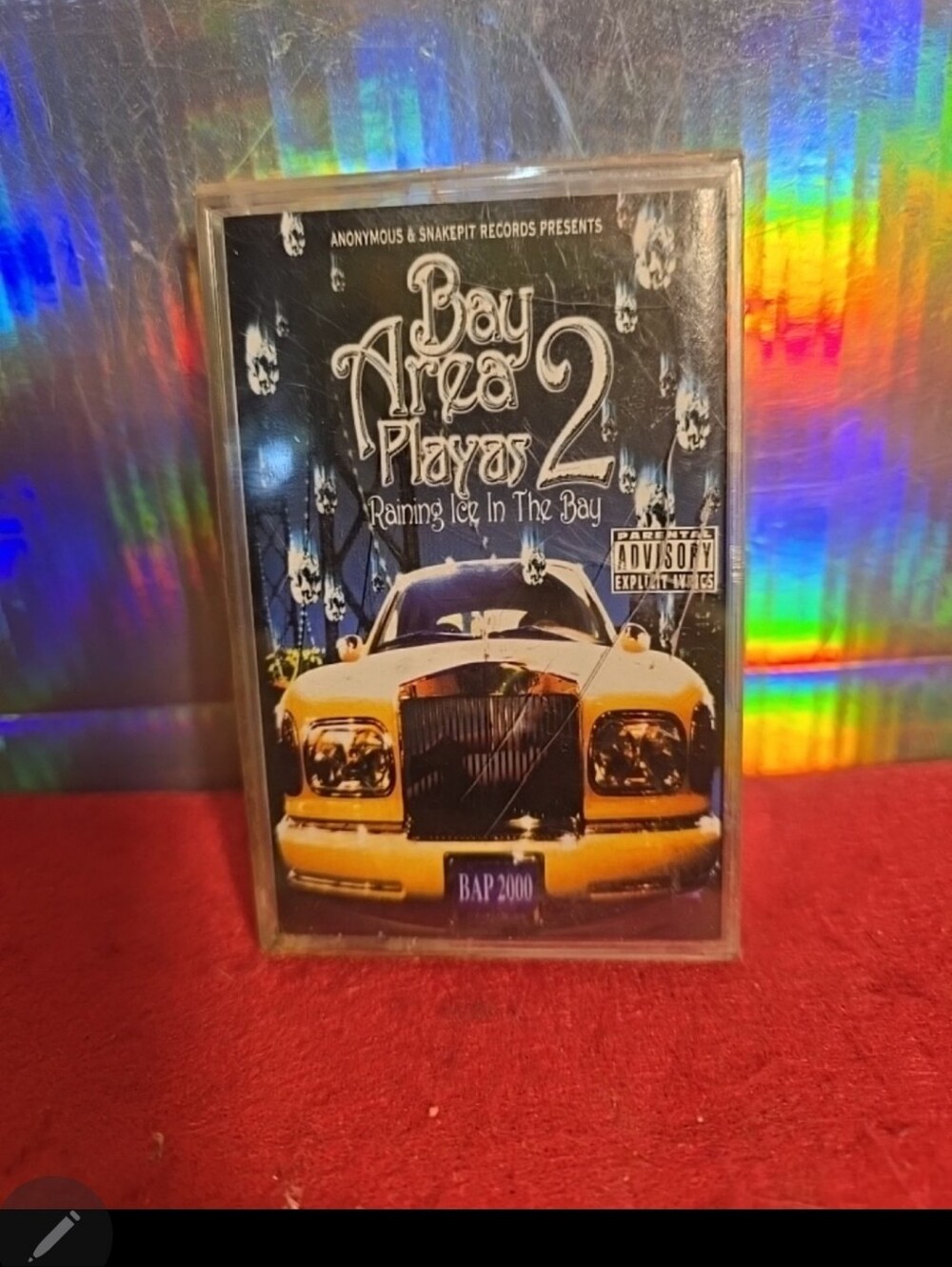 092126 Bay Area Playas 2 - Raining Ice In The Bay Cassette sealed #studio 18 a